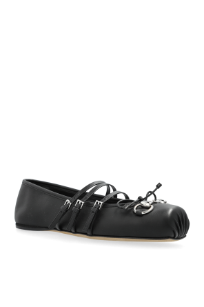 Gucci Bailarinas de cuero