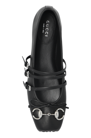 Gucci Bailarinas de cuero