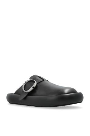 Alexander McQueen Leather slides Arc