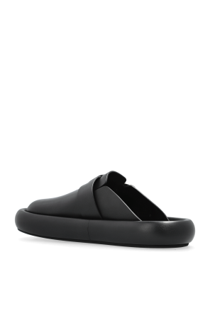 Alexander McQueen Leather slides Arc