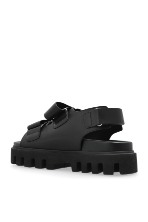 Alexander McQueen Leather platform sandals