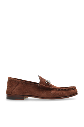 Suede shoes type loafers