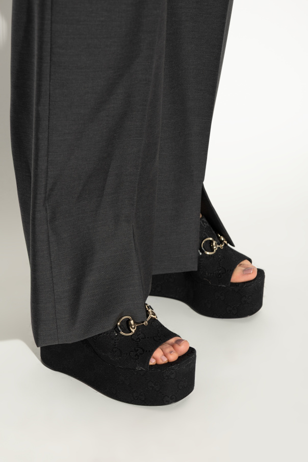 Gucci Wedge Sandals