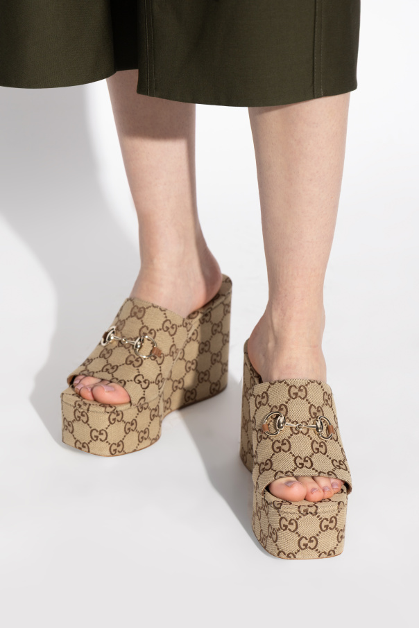 Gucci Sandalias de cuña
