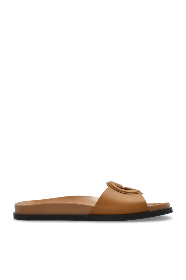 Leather slippers od Gucci