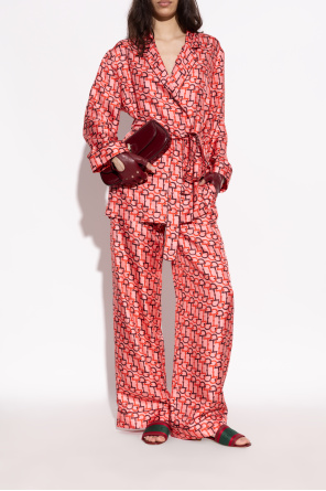 Gucci Slides with distinctive Web strap