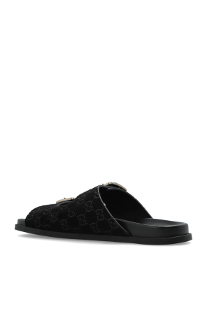 Gucci Wildleder-Pantoletten
