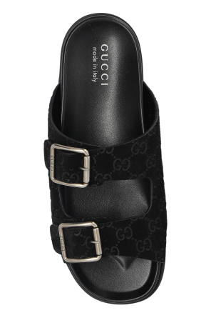 Gucci Wildleder-Pantoletten