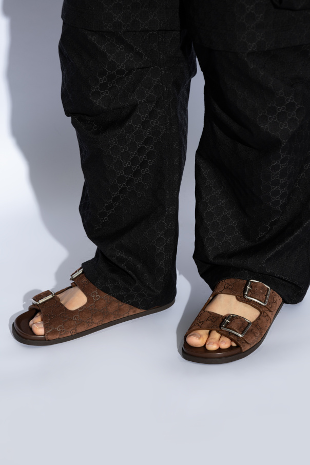 Gucci Suede Slides