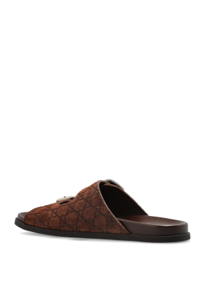 Gucci Suede Slides