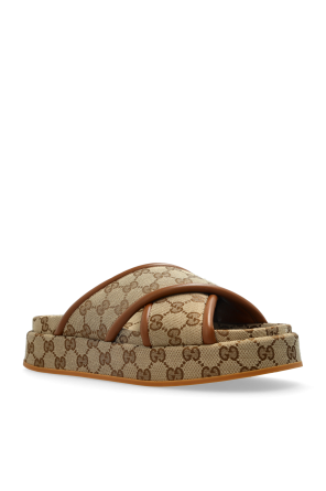 Gucci Plateausandalen