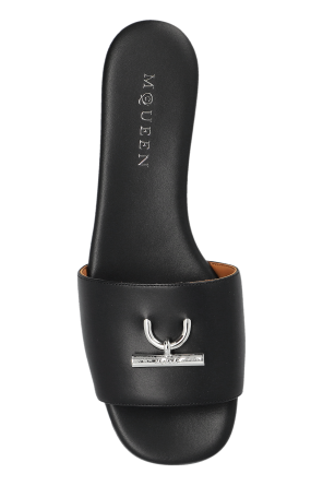 Alexander McQueen Leather slides