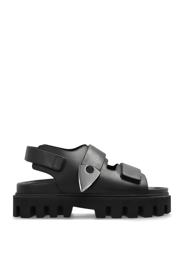 Leather platform sandals, zdjęcie 1 Leather platform sandals od Alexander McQueen