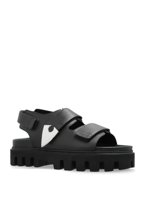 Alexander McQueen Leather platform sandals