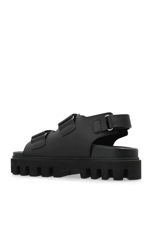 Alexander McQueen Leather platform sandals