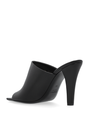 Saint Laurent Klapki na obcasie ``Jill`