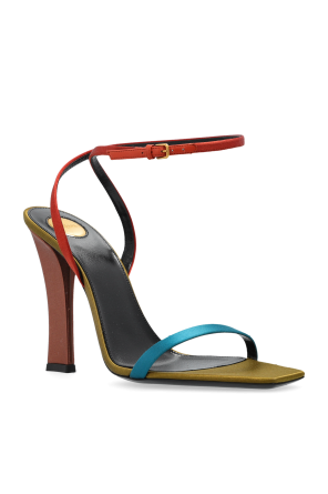 Saint Laurent Sandały na obcasie `Dominique`