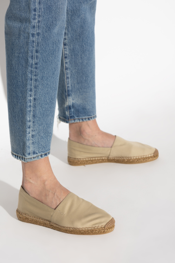 Saint Laurent Alpargatas con logo