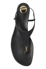 Saint Laurent BLACK Sandals Cassandra