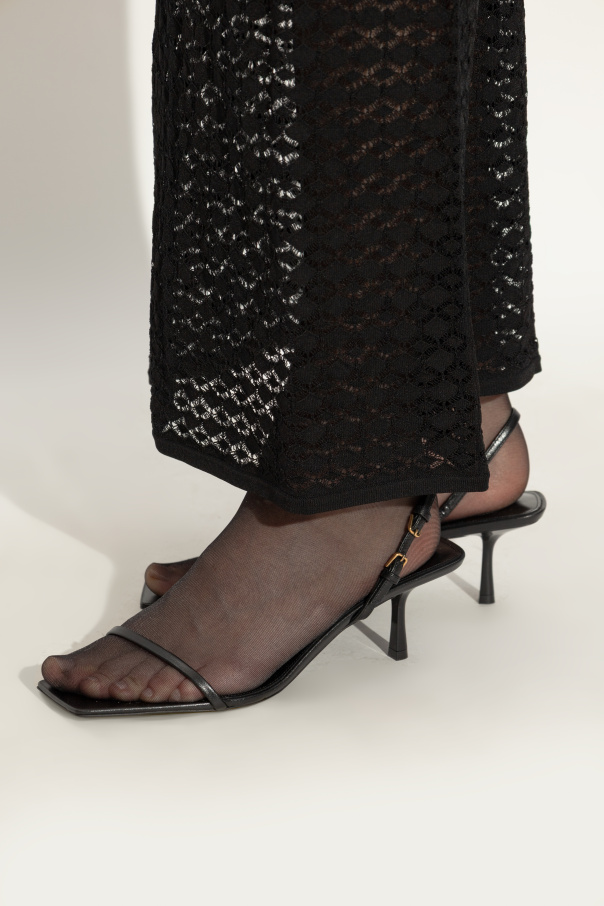 Saint Laurent Heeled sandals Jaspe