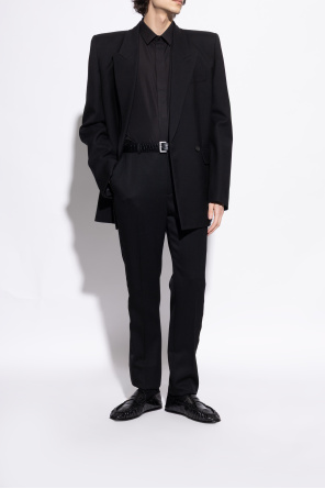 Saint Laurent Skórzane buty typu `loafers`