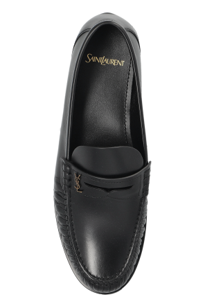 Saint Laurent Skórzane buty typu `loafers`