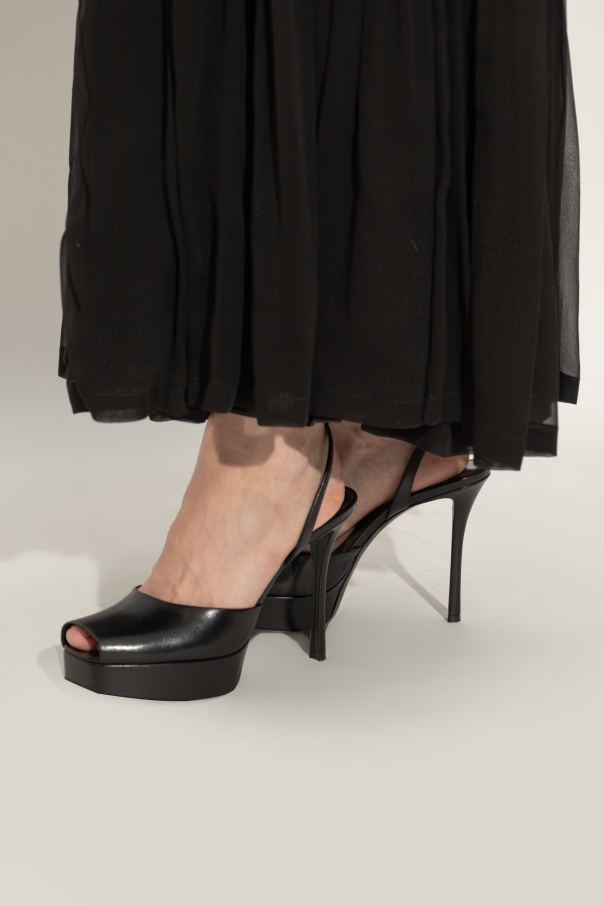 Saint Laurent Shoes La Scandale on platform