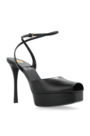 Saint Laurent Shoes La Scandale on platform
