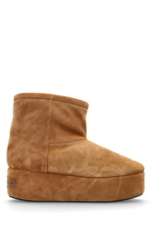 `Alaska` snow boots on platform