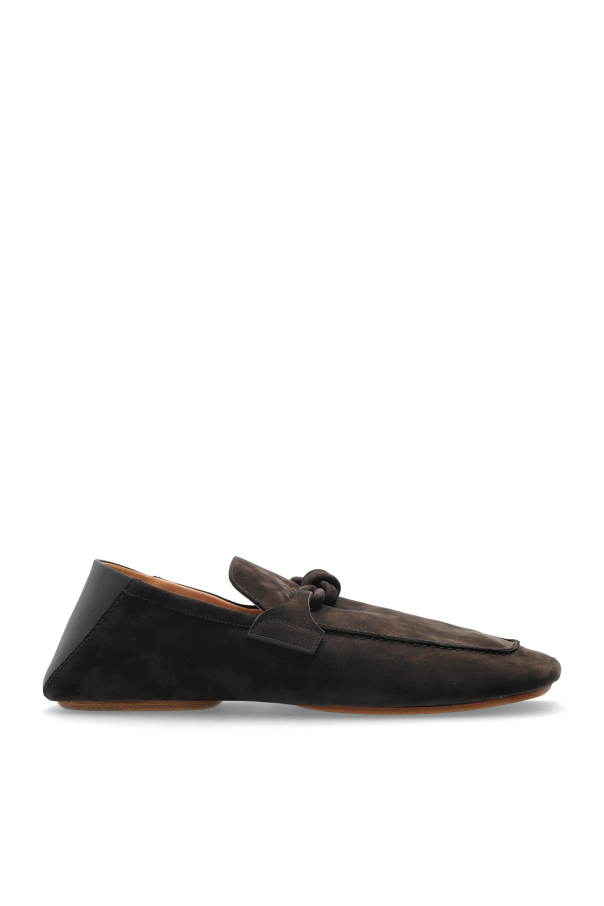 Leather shoes `Daddy` od Bottega Veneta