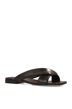 Bottega Veneta Leather slides `Riva`