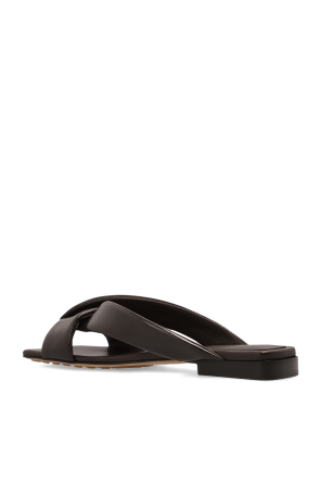 Bottega Veneta Leather slides `Riva`