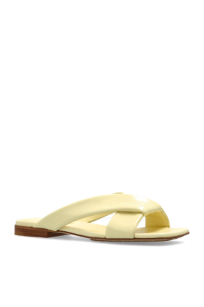 Bottega Veneta Skórzane klapki