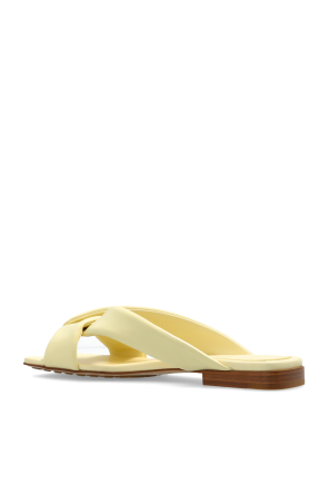 Bottega Veneta Skórzane klapki
