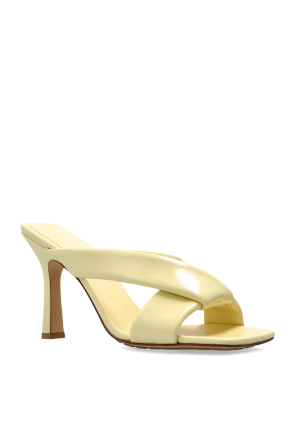 Bottega Veneta Leather heeled mules 'Riva'