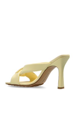 Bottega Veneta Leather heeled mules 'Riva'