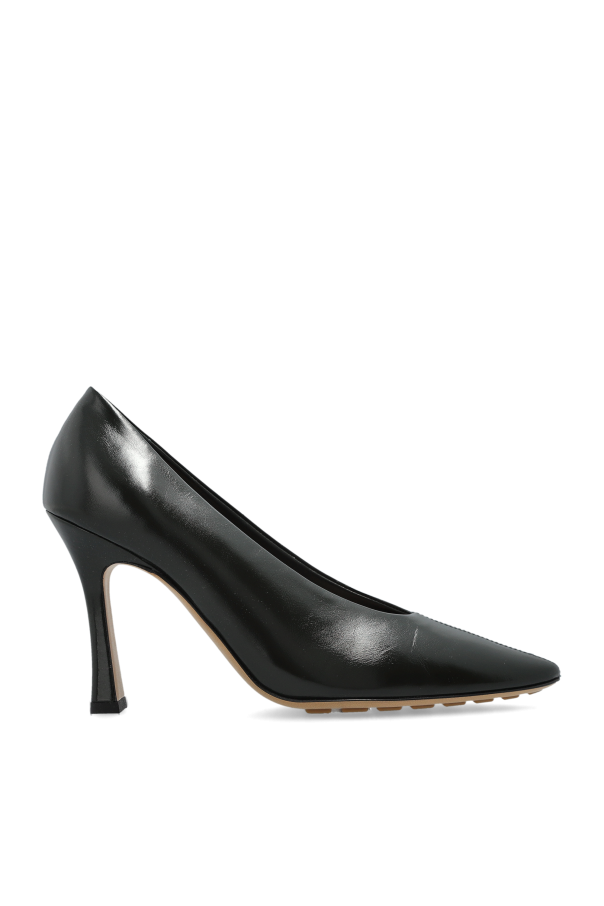 'Sofia' leather heeled shoes od Bottega Veneta