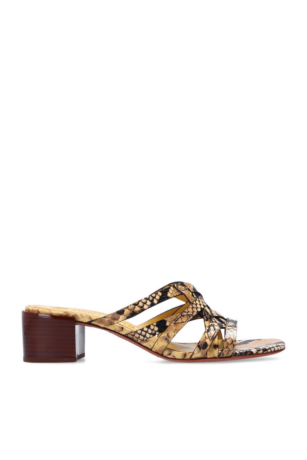 Tory Burch ‘Basketweave’ heeled mules