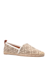 Tory Burch beige ‘T Monogram’ espadrilles