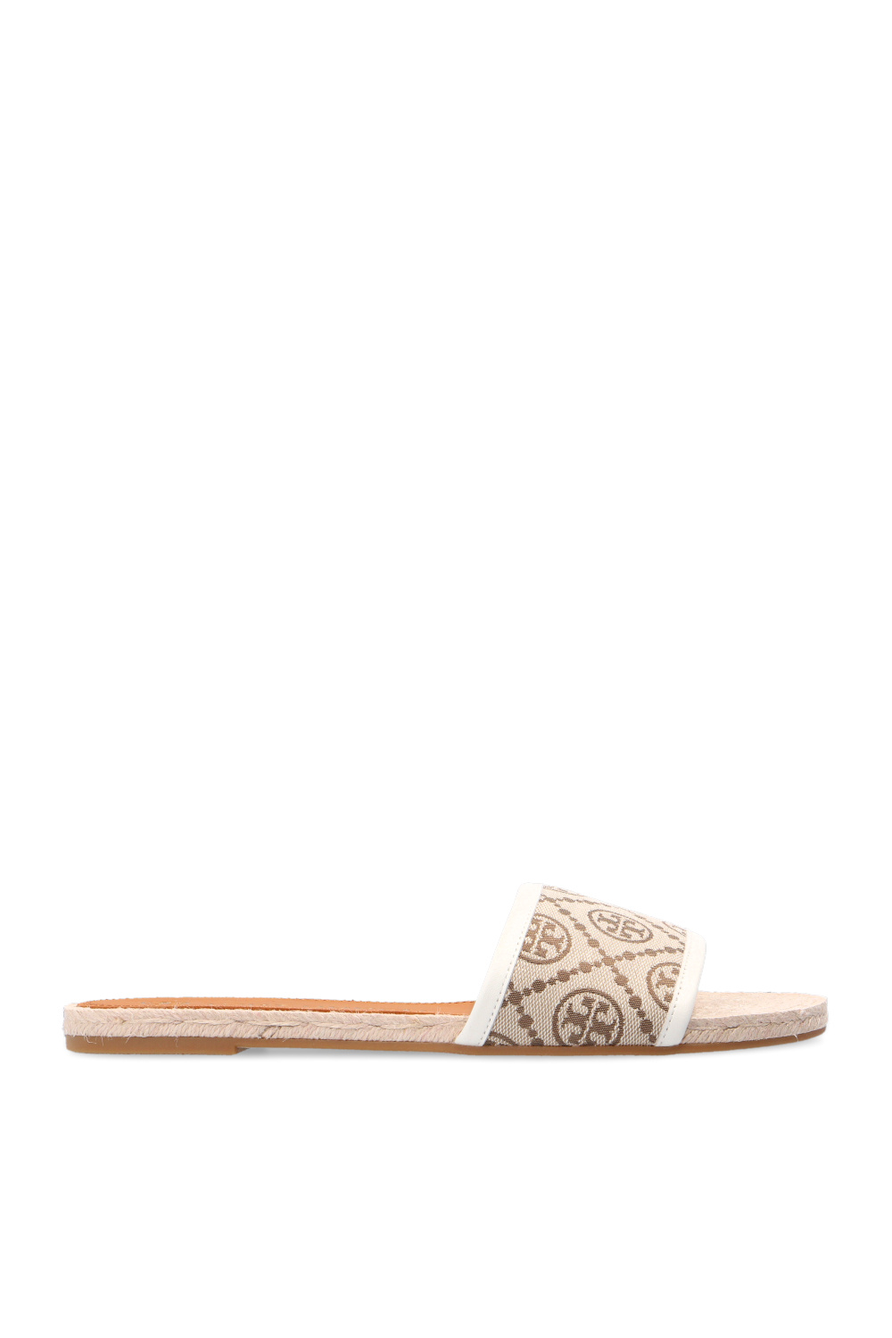 Tory Burch ‘T Monogram’ woven slides