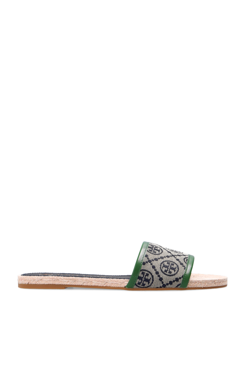 Tory Burch ‘T Monogram’ woven slides