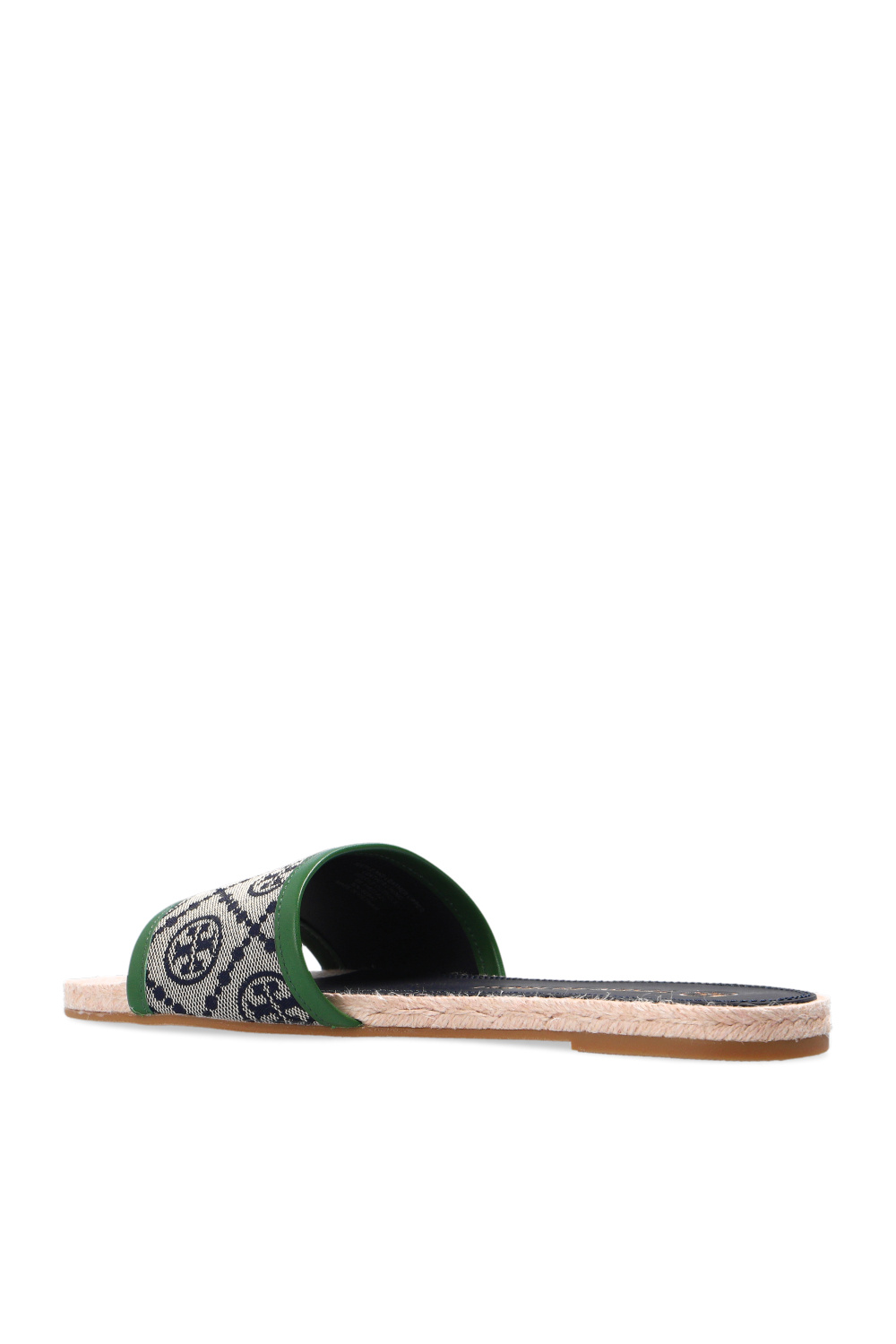 Tory Burch ‘T Monogram’ woven slides