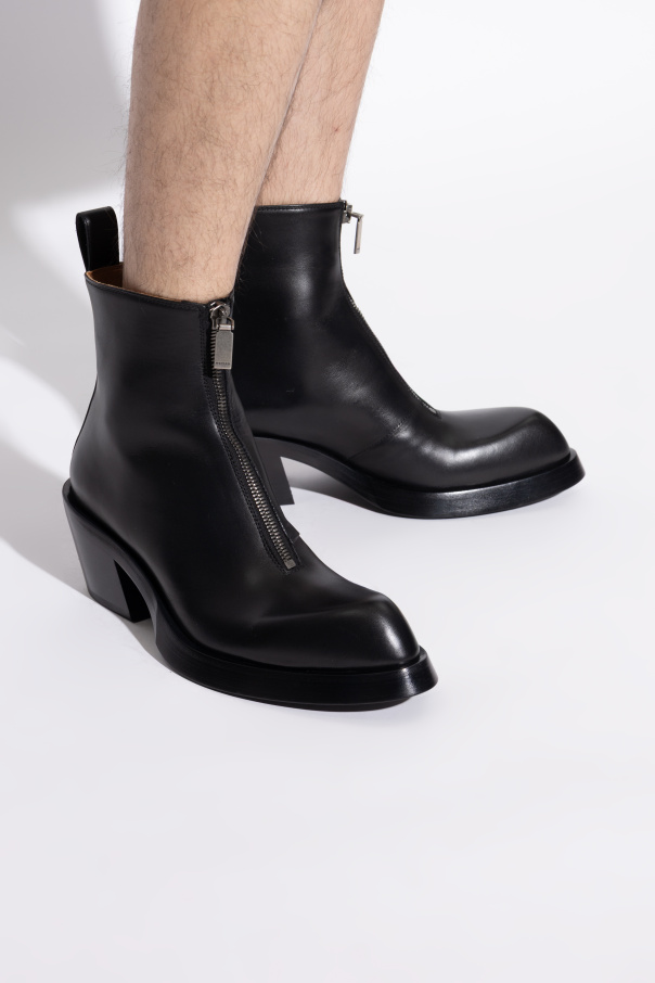 Alexander McQueen Leather ankle boots