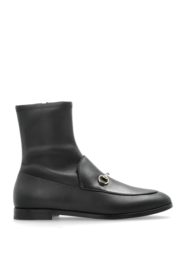 Leather ankle boots od Gucci