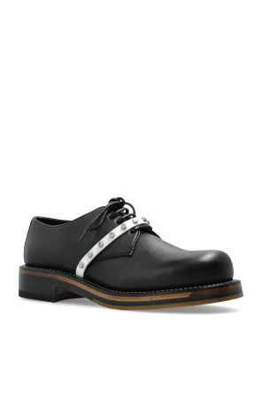 Alexander McQueen Zapatos de cuero con tachuelas