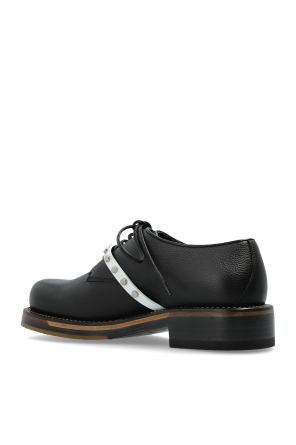 Alexander McQueen Zapatos de cuero con tachuelas
