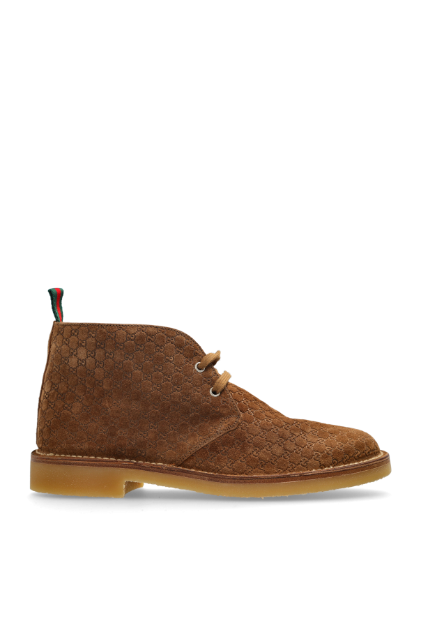 Suede ankle boots, zdjęcie 1 Suede ankle boots od Gucci