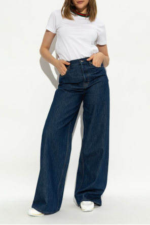 Gucci Sports shoes with a "Web" strap