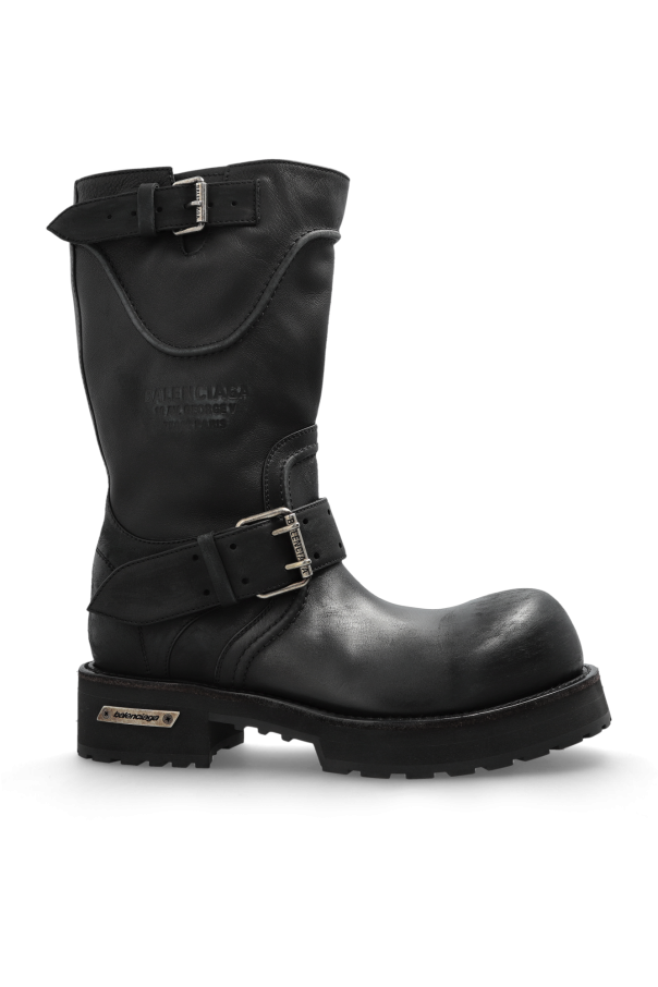 Leather shoes od Balenciaga