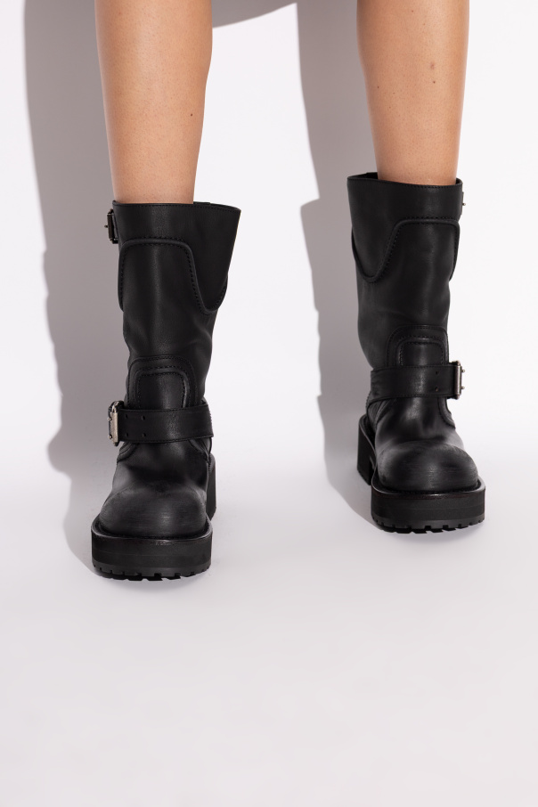 Balenciaga Botines de cuero ‘Venom’